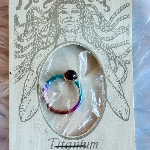 Titanium Multicolor Ring BODY JEWELRY BY SPECTORE - Picture 4 of 6